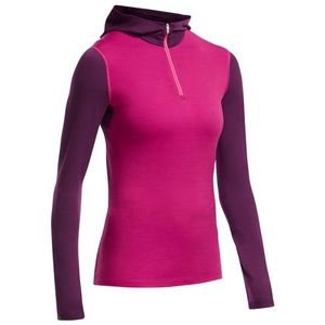 Icebreaker Oasis Long Sleeve Half Zip Hoody M/L